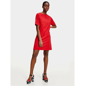 Tommy Hilfiger dámské červené šaty - XS (XLG)